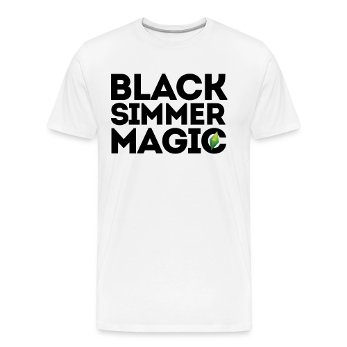Black Simmer Magic #2 - Men's Premium Organic T-Shirt