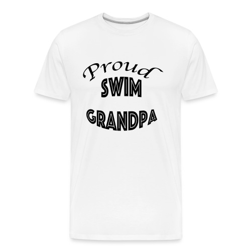 swim granpa - Men's Premium Organic T-Shirt