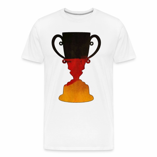 Germany trophy cup gift ideas - Men's Premium Organic T-Shirt