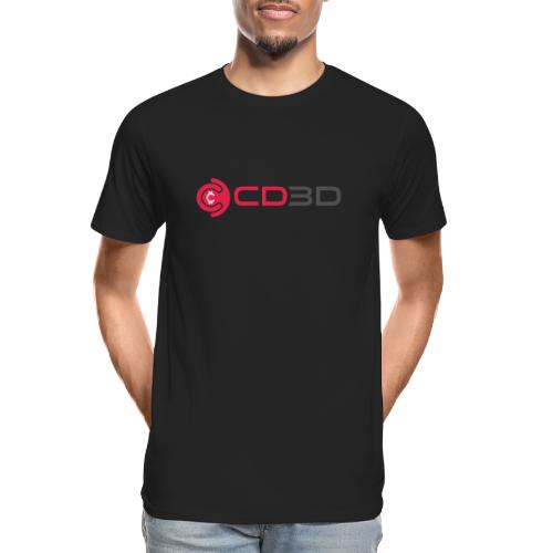 CD3D Transparency Grey - Men's Premium Organic T-Shirt