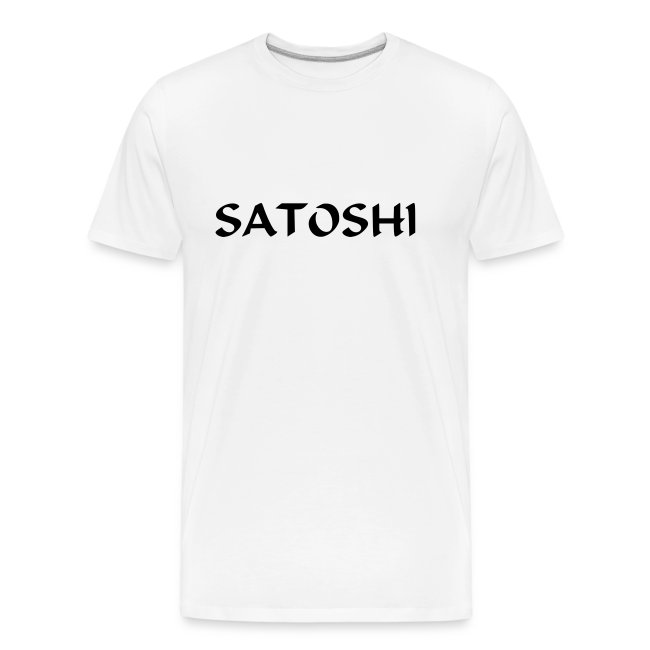 Satoshi only the name stroke btc founder nakamoto