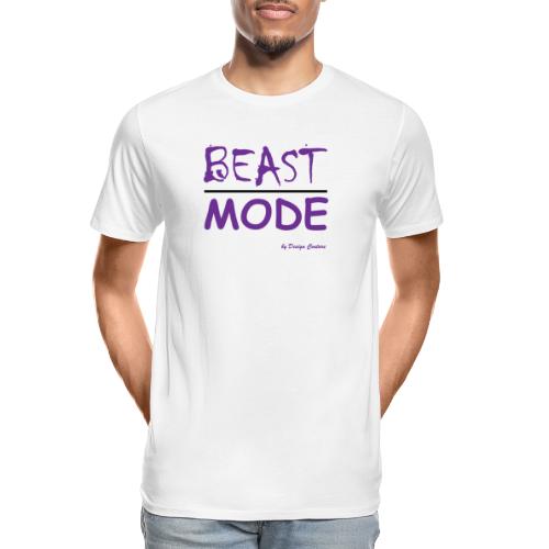 MODE, BEAST-PURPLE - Men's Premium Organic T-Shirt