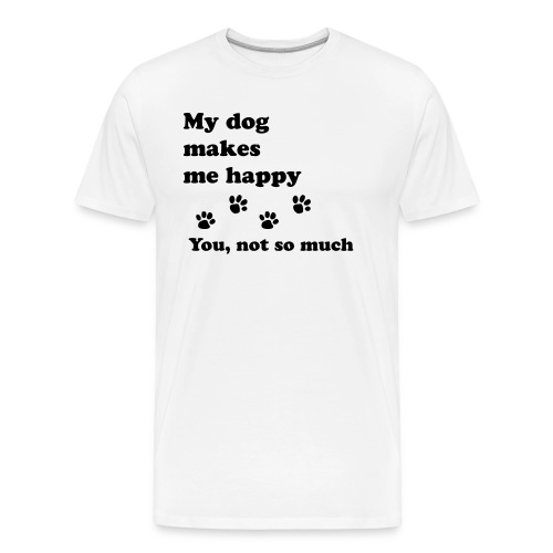 love dog 2 - Men's Premium Organic T-Shirt