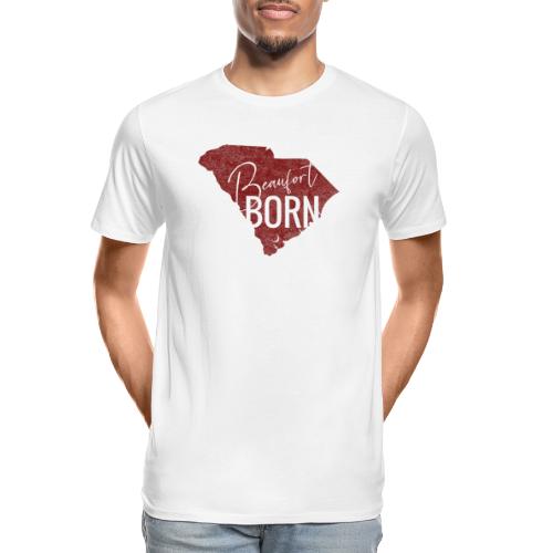 Beaufort Born_Red - Men's Premium Organic T-Shirt
