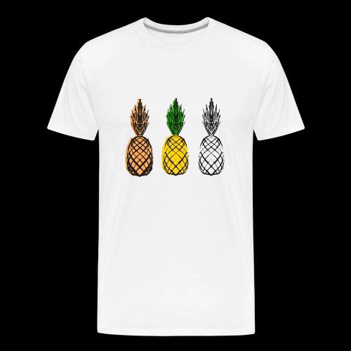 XTL Pineapple - Men's Premium Organic T-Shirt