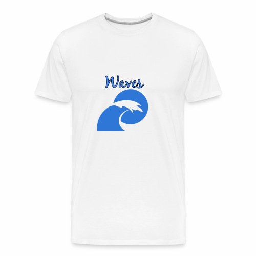 Waves - Men's Premium Organic T-Shirt