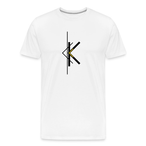 Keef Caben Logo - Men's Premium Organic T-Shirt