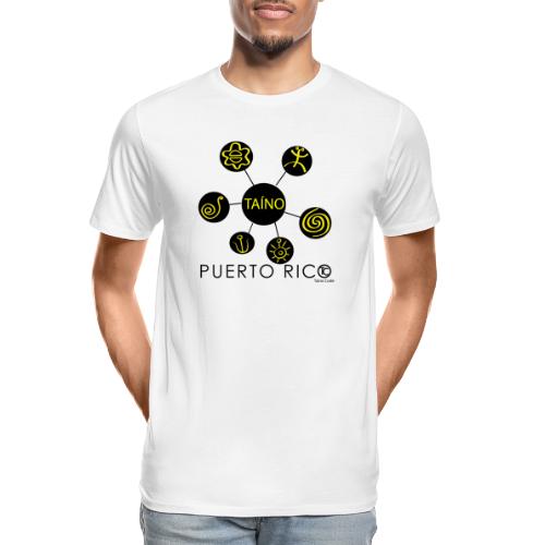 Símbolos Tainos PR - Men's Premium Organic T-Shirt