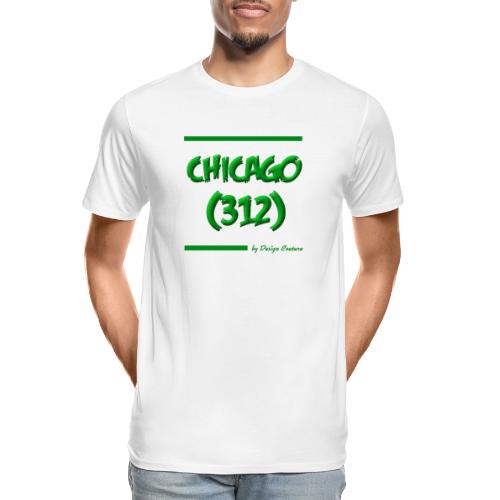 CHICAGO 312 GREEN - Men's Premium Organic T-Shirt
