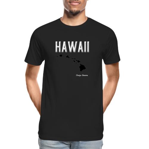 HAWAII WHITE - Men's Premium Organic T-Shirt