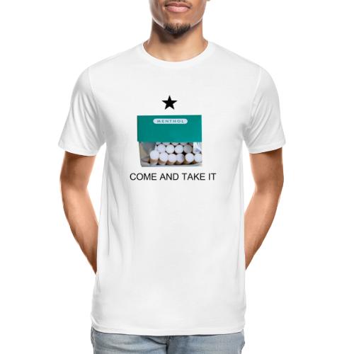 COME AND TAKE IT MENTHOL - Men's Premium Organic T-Shirt