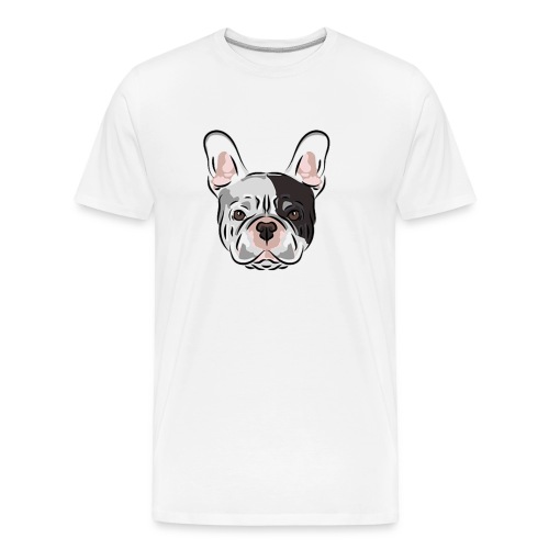 pngtree french bulldog dog cute pet - Men's Premium Organic T-Shirt