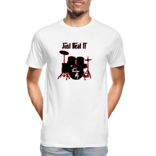 Drum Beat It - Men's Premium Organic T-Shirt