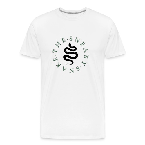 The Sneaky Snake Etsy Shop Logo - Men's Premium Organic T-Shirt