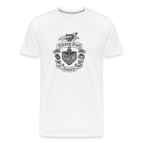 LSS Logo B&W - Men's Premium Organic T-Shirt