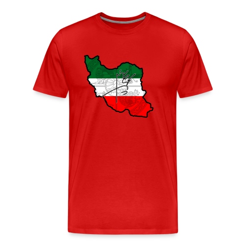 Iran Shah Khoda - Men's Premium Organic T-Shirt