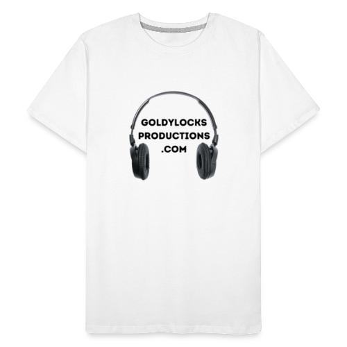 Goldylocks Productions Headphones - Men's Premium Organic T-Shirt