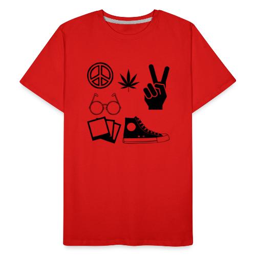 hippie - Men's Premium Organic T-Shirt