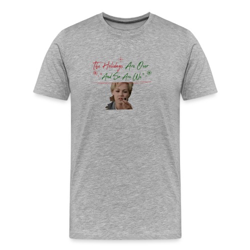 Kelly Taylor Holidays Are Over - Men's Premium Organic T-Shirt