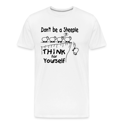 Think For Yourself - Men's Premium Organic T-Shirt