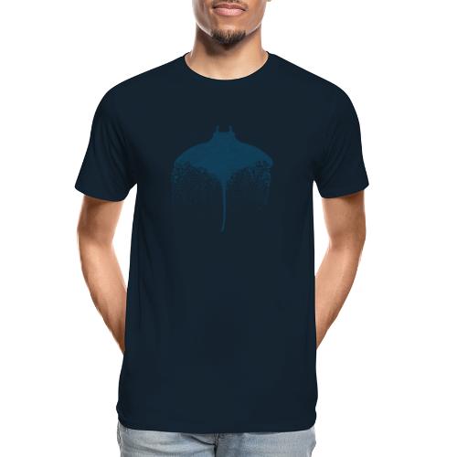 South Carolina Stingray in Blue - Men's Premium Organic T-Shirt