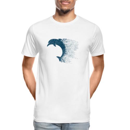 South Carolina Dolphin in Blue - Men's Premium Organic T-Shirt