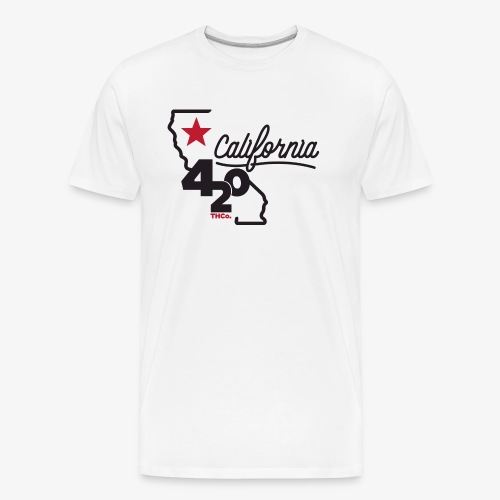 California 420 - Men's Premium Organic T-Shirt