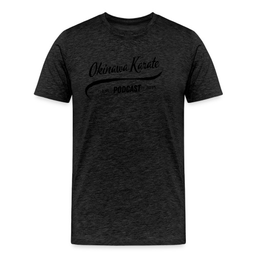 Okinawa Karate Podcast Baseball Design - Men's Premium Organic T-Shirt