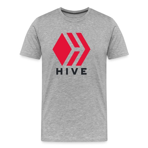Hive Text - Men's Premium Organic T-Shirt