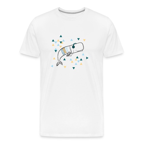 Music Whale - Men's Premium Organic T-Shirt