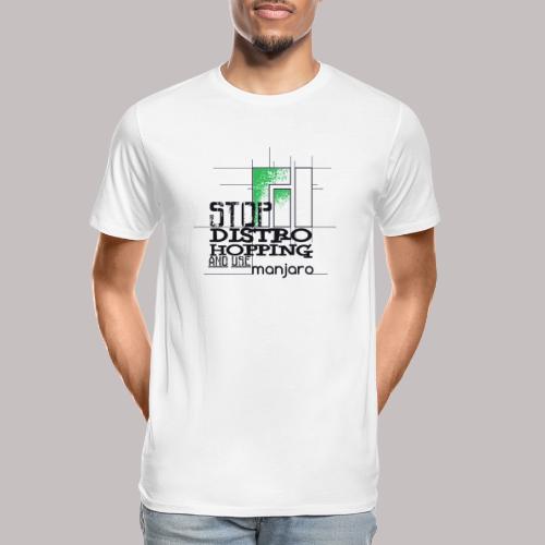 STOP DistroHopping - Men's Premium Organic T-Shirt