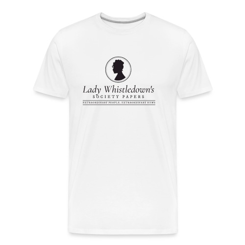 Lady Whistledown's Society Papers - Men's Premium Organic T-Shirt