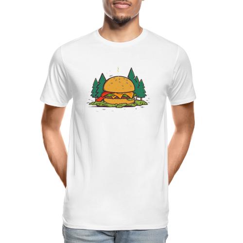 Campburger n' Cheese - Men's Premium Organic T-Shirt
