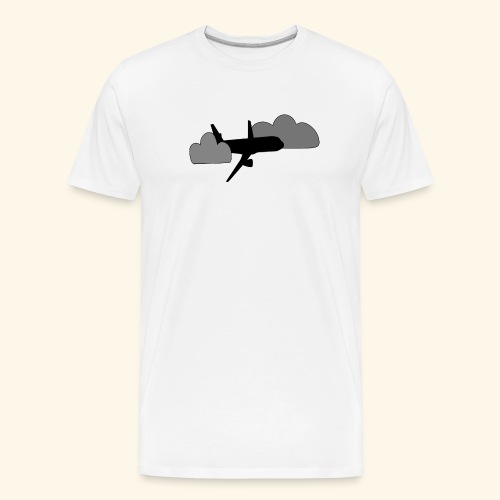 plane - Men's Premium Organic T-Shirt