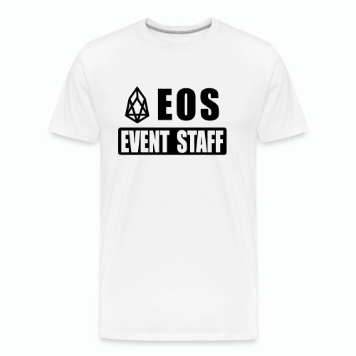 EOS STAFF FOR WHITE T-SHIRT - Men's Premium Organic T-Shirt