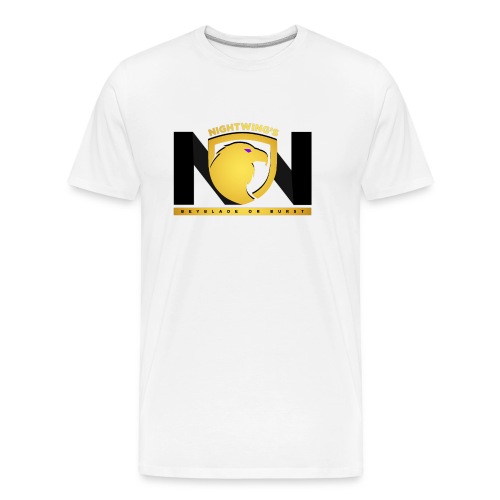 Nightwing GoldxBLK Logo - Men's Premium Organic T-Shirt