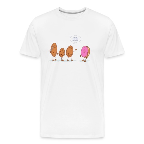 cookies - Men's Premium Organic T-Shirt