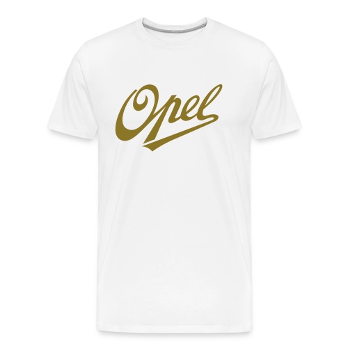 Opel Logo 1909 - Men's Premium Organic T-Shirt