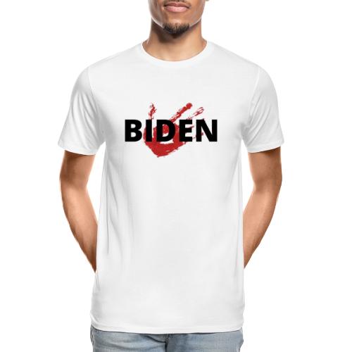 Bidens hands - Men's Premium Organic T-Shirt
