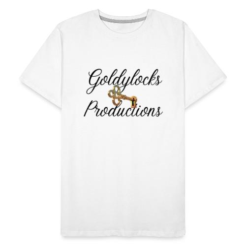 Goldylocks Productions Logo - Men's Premium Organic T-Shirt
