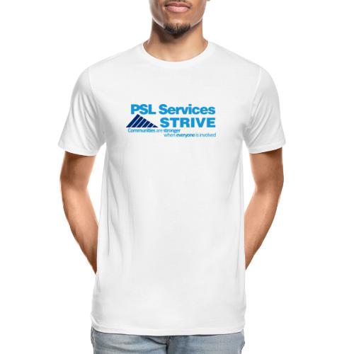 PSL Services/STRIVE - Men's Premium Organic T-Shirt