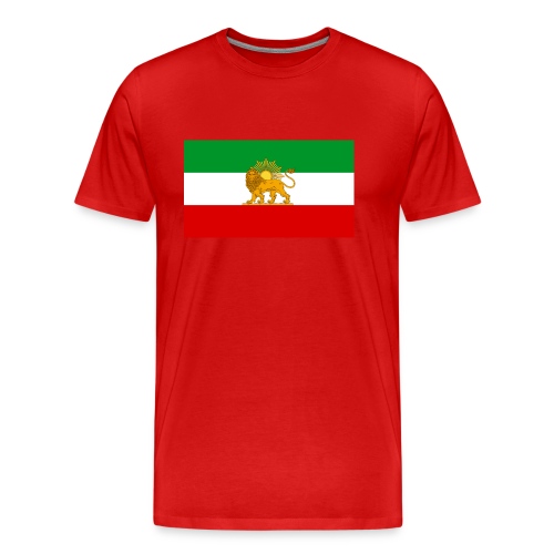 Flag of Iran - Men's Premium Organic T-Shirt