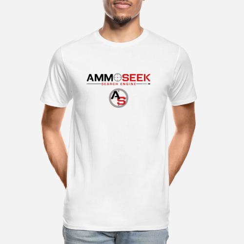 AmmoSeek Combo Logo Black - Men's Premium Organic T-Shirt