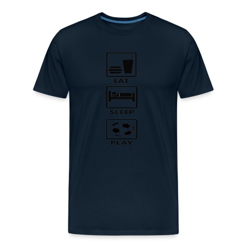 Football - Men's Premium Organic T-Shirt