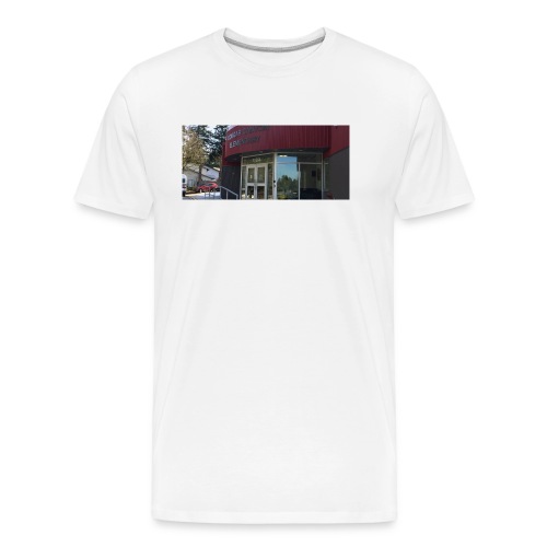 t-shirt cougar canyon tracks - Men's Premium Organic T-Shirt