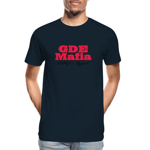 GDE Mafia logo RED - GDE Mafia - Men's Premium Organic T-Shirt