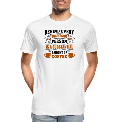 coffee coffee lover - Men's Premium Organic T-Shirt