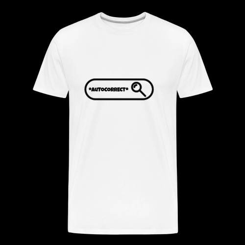 AUTOCORRECT - Men's Premium Organic T-Shirt