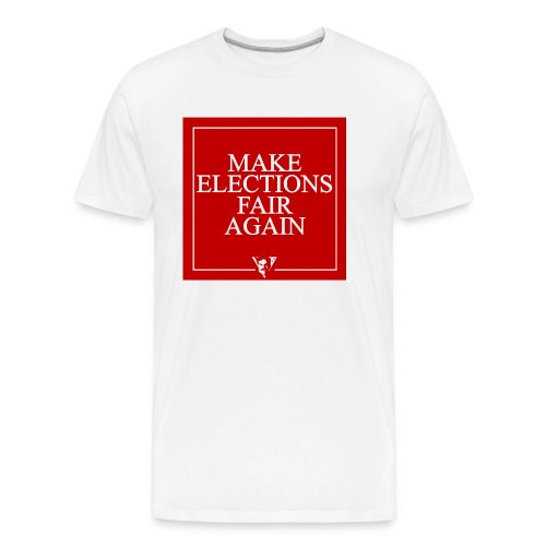 Make Elections Fair Again - Men's Premium Organic T-Shirt