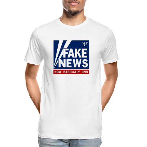 Fox News, Now Basically CNN - Men's Premium Organic T-Shirt